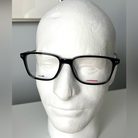 Carrera 213 glossy black classic frame. NEW! 52-17-145